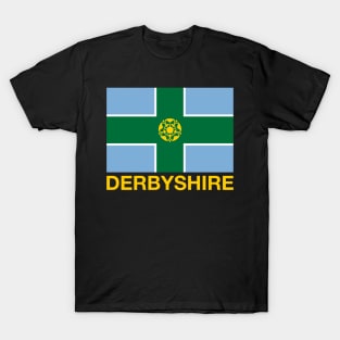 Derbyshire County Flag - England T-Shirt